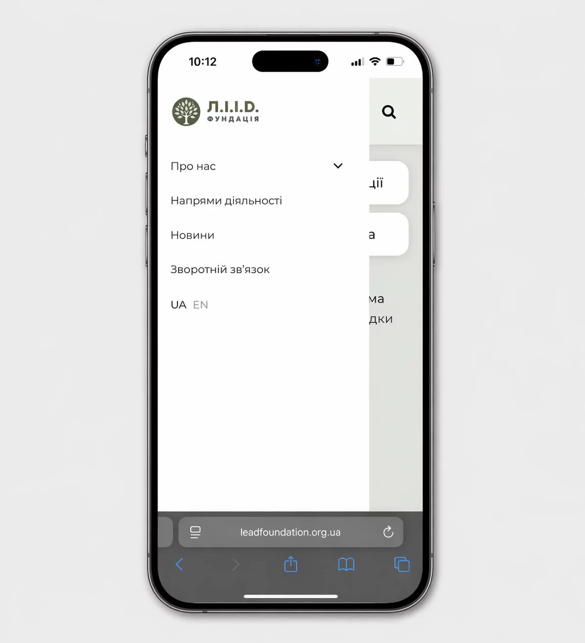 LEAD Foundation — скриншот 3